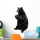 Black Bear White Wall Decal