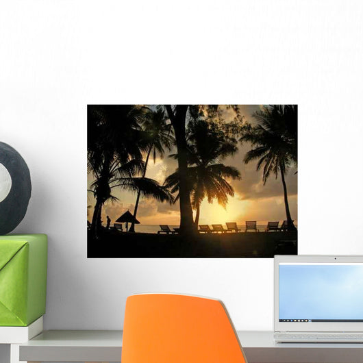Sunrise Beach Indian Ocean Wall Decal