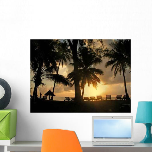 Sunrise Beach Indian Ocean Wall Decal