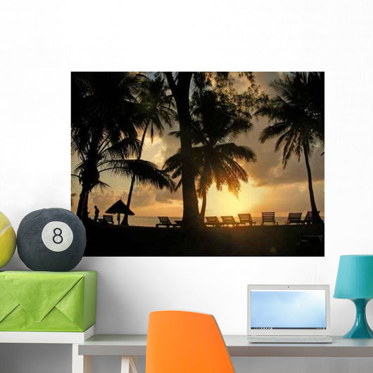 Sunrise Beach Indian Ocean Wall Decal