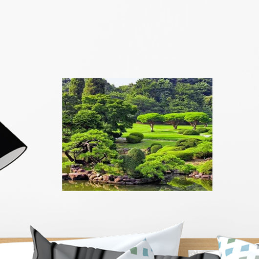 Japanese Park Summer Wall Decal