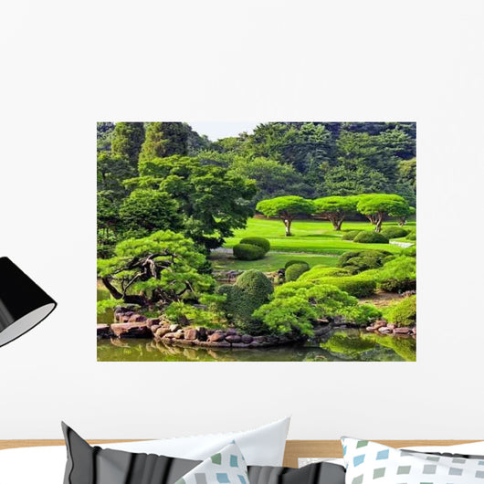 Japanese Park Summer Wall Decal