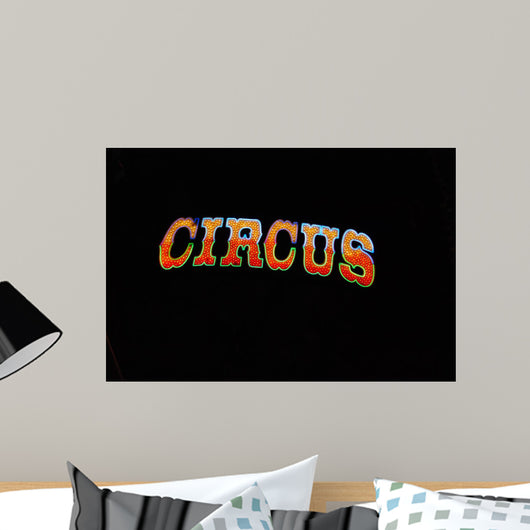 Circus Wall Mural