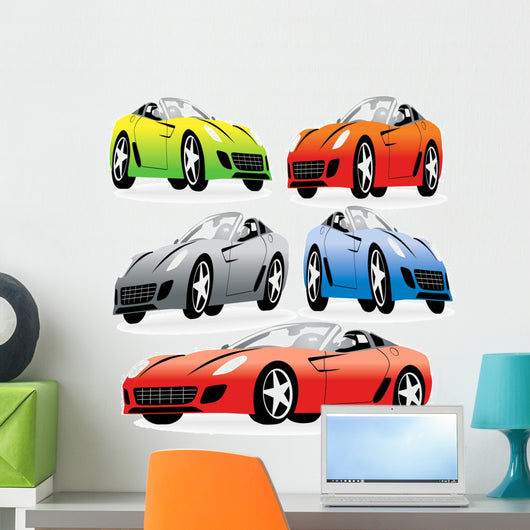 Racing Car Wall Mural