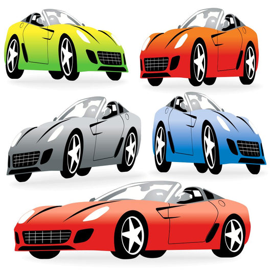 Racing Car Wall Mural