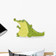 Cartoon Crocodile Wall Decal