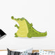 Cartoon Crocodile Wall Decal