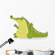 Cartoon Crocodile Wall Decal