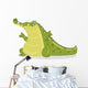 Cartoon Crocodile Wall Decal