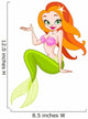 Beautiful Mermaid Wall Decal