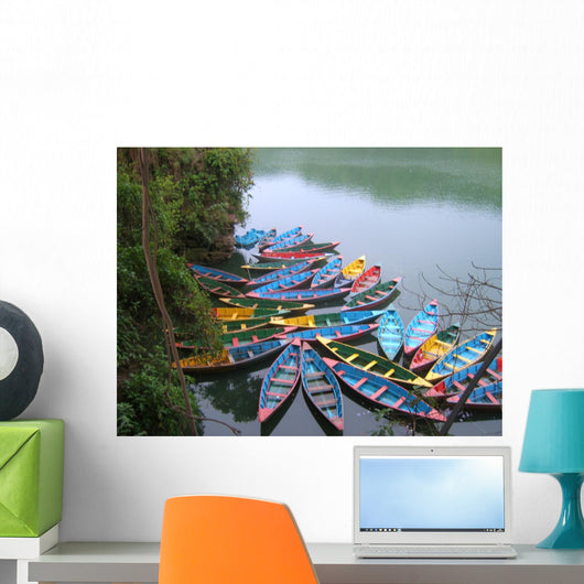 Les Barques Wall Mural