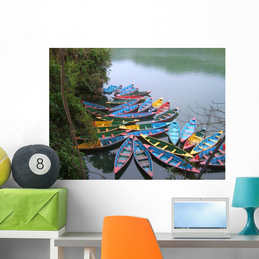 Les Barques Wall Mural