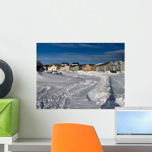 Winter Storm Aftermath 2 Wall Decal