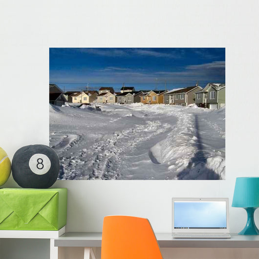 Winter Storm Aftermath 2 Wall Decal