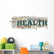 Word Cloud "Health" Wall Decal