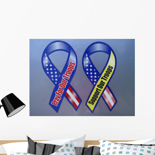 Support Our Troops Wall Mural