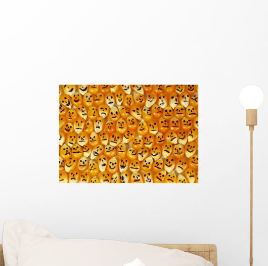 Maisgesichter Q Wall Mural