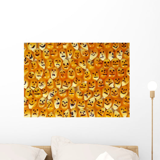 Maisgesichter q. Wall Mural
