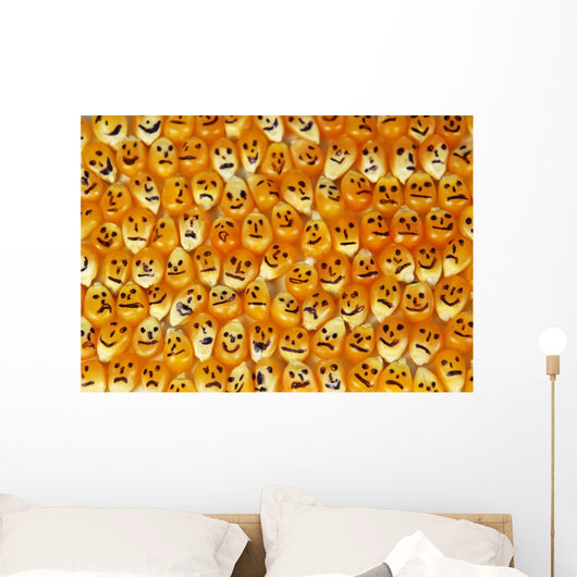 Maisgesichter q. Wall Mural