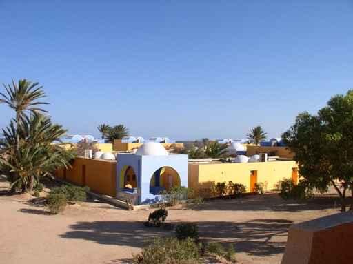 Paysage Tunisie Medina Palmier Wall Decal
