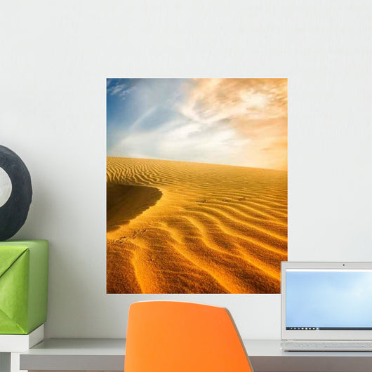 Desert Landscape Wall Decal