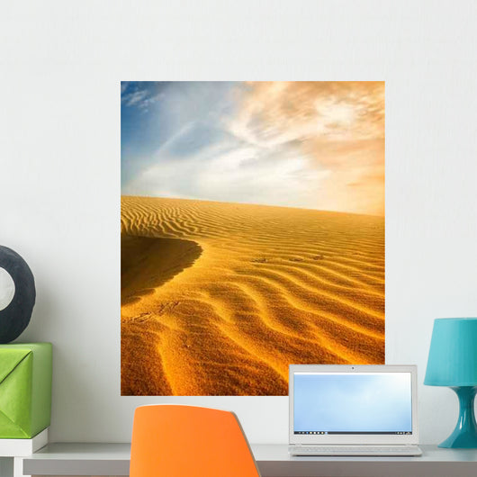 Desert Landscape Wall Decal