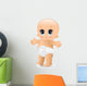 Neonato Primi Passibaby Walking-vector