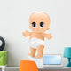 Neonato Primi Passibaby Walking-vector