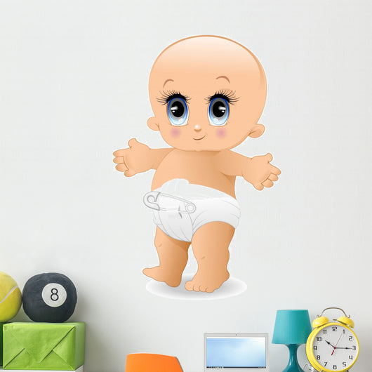 Neonato Primi Passibaby Walking-vector