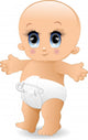 Neonato Primi Passibaby Walking-vector
