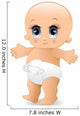 Neonato Primi Passibaby Walking-vector