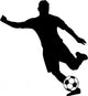Soccer Silhouettes Wall Decal