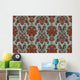 Seamless Damask Wallpaper