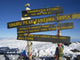 At the Top of Mt Kilimanjaro Wall Mural