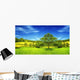 Panorama Spring Mountain Wall Decal