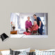 Elder Couple with Assistant