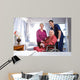 Elder Couple with Assistant