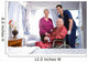 Elder Couple with Assistant