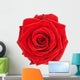 Beautiful Single Red Rose Wall Decal