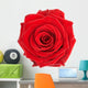 Beautiful Single Red Rose Wall Decal