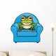 Frog Armchair Wall Decal