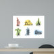 Set landmarks Wall Decal