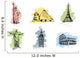 Set landmarks Wall Decal