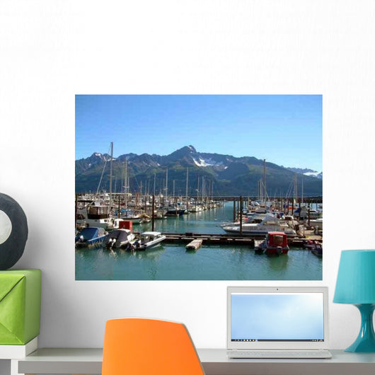 Seward Harbor Alaska Wall Decal