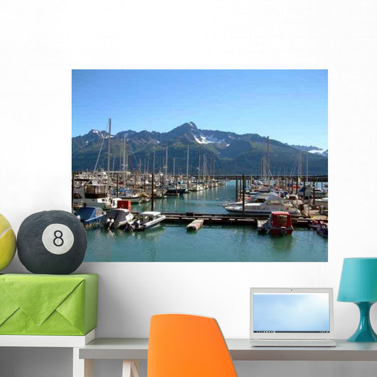 Seward Harbor Alaska Wall Decal