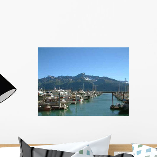 Seward Bay Harbor Alaska Wall Decal