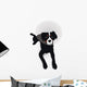 Dog Wearing Elizabethan Collar Wall Mural