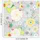 Floral Pattern Wall Decal
