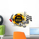 pit-stop Wall Decal