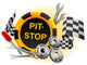 pit-stop Wall Decal